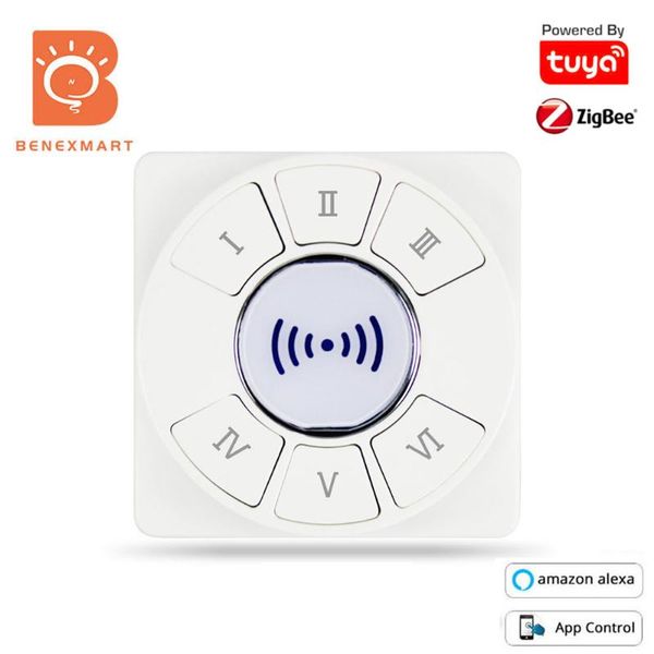 smart home control benexmart zigbee 6 gangs scene switch tuya smartthings app wireless battery wall remote dimmer timer alexa voice
smart home control benexmart zigbee 6 gangs scene switch tuya smartthings app wireless battery wall remote dimmer timer alexa voice