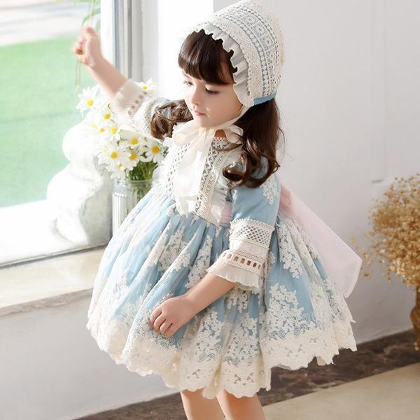 high-end custom children's clothing set girls' princess dress infant spanish luxury 3 piece suit lolita party style girl's dr, Red;yellow
high-end custom children's clothing set girls' princess dress infant spanish luxury 3 piece suit lolita party style girl's dr, Red;yellow