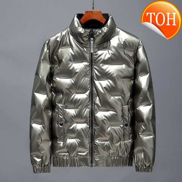 men white duck down parkas fashion black silver gold glossy thick winter hooded puffer jacket waterproof male warm coat
men white duck down parkas fashion black silver gold glossy thick winter hooded puffer jacket waterproof male warm coat