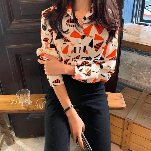 women fashion autumn basic blouse shirt casual loose comfortable long sleeves lapel chiffon women's blouses & shirts, White
women fashion autumn basic blouse shirt casual loose comfortable long sleeves lapel chiffon women's blouses & shirts, White