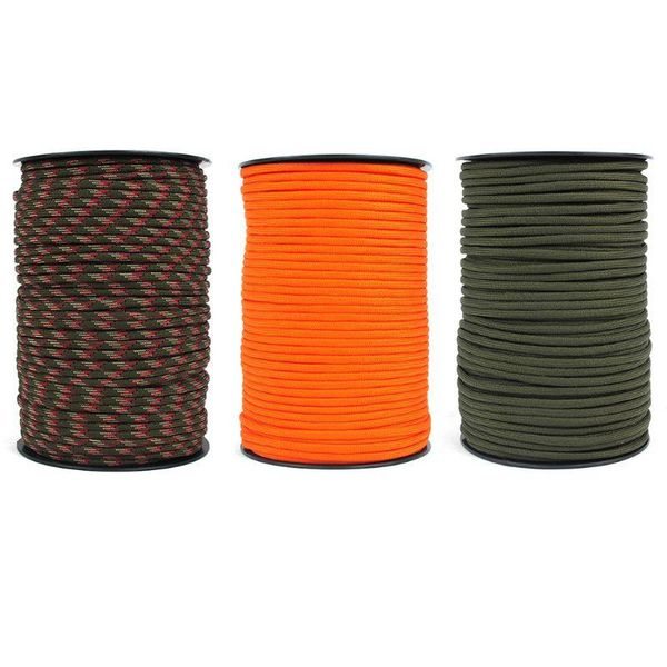 cords, slings and webbing 100m 550 paracord parachute cord lanyard 9 strand core tent rope climbing
cords, slings and webbing 100m 550 paracord parachute cord lanyard 9 strand core tent rope climbing