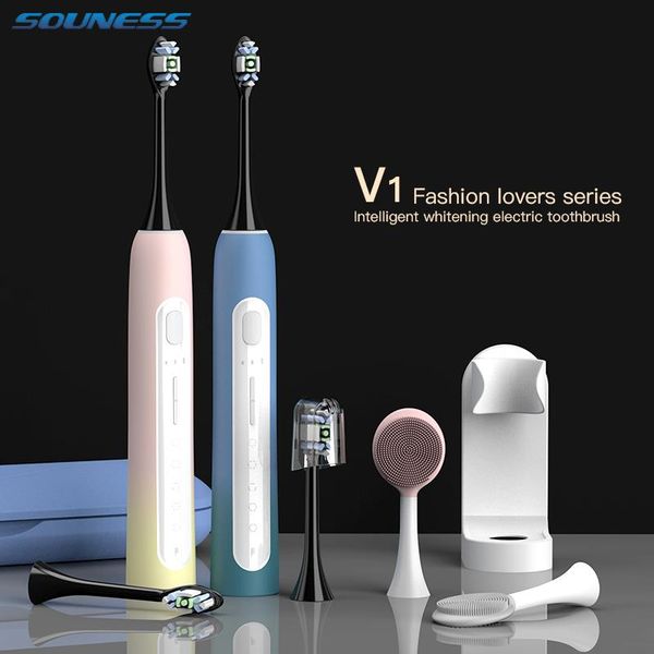 sonic electric toothbrush couple set v1 5 mode brush whitening ultrasonic automatic tooth fast rechargeable smart
sonic electric toothbrush couple set v1 5 mode brush whitening ultrasonic automatic tooth fast rechargeable smart