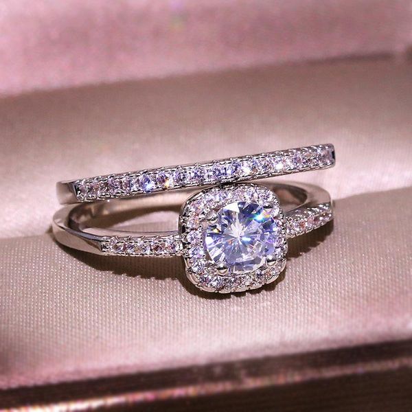 cluster rings 2021 fashion luxury two ring set for women trendy diamond female fine jewelry wedding engagement party gifts 2pcs/set, Golden;silver
cluster rings 2021 fashion luxury two ring set for women trendy diamond female fine jewelry wedding engagement party gifts 2pcs/set, Golden;silver