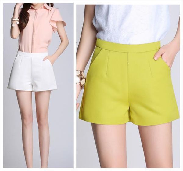 summer fashion high waist womens shorts solid color a line ol wide leg trousers plus size smlxlxxl3xl, White;black
summer fashion high waist womens shorts solid color a line ol wide leg trousers plus size smlxlxxl3xl, White;black