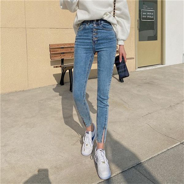 alien kitty fashionable buttons thick pencil pants high waist elasticity jeans women simplicity blue trousers casual denim women's
alien kitty fashionable buttons thick pencil pants high waist elasticity jeans women simplicity blue trousers casual denim women's