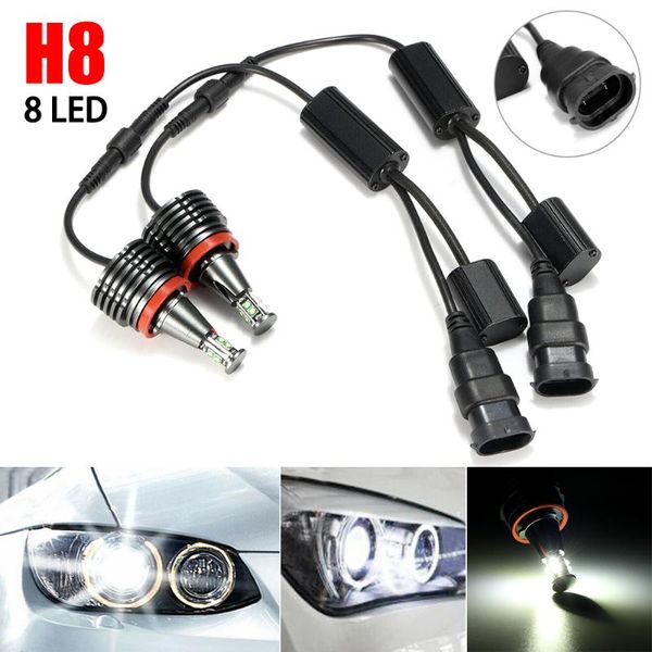 car headlights 1pair led 80w angel eyes halo light h8 bulb for e90 e92 e82 e60 e70 x5
car headlights 1pair led 80w angel eyes halo light h8 bulb for e90 e92 e82 e60 e70 x5