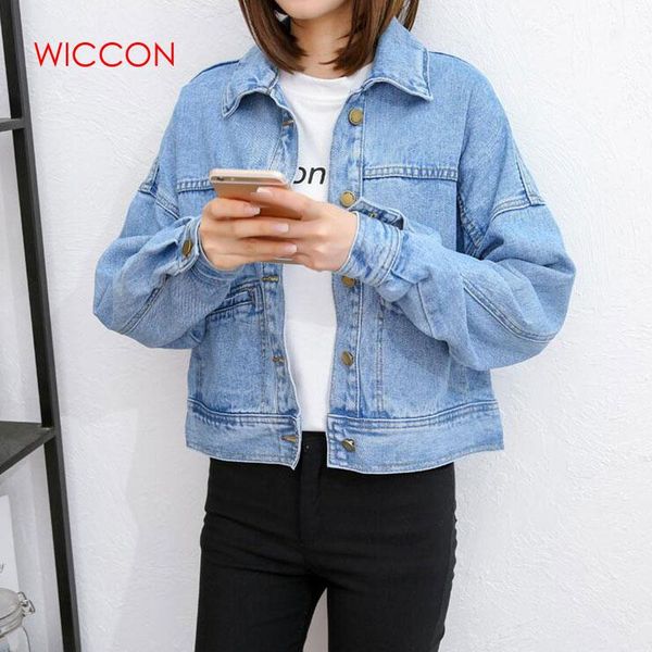 women's jackets retro button front denim jacket women casual 2021 autumn turn-down collar clothing spring plain coat, Black;brown
women's jackets retro button front denim jacket women casual 2021 autumn turn-down collar clothing spring plain coat, Black;brown
