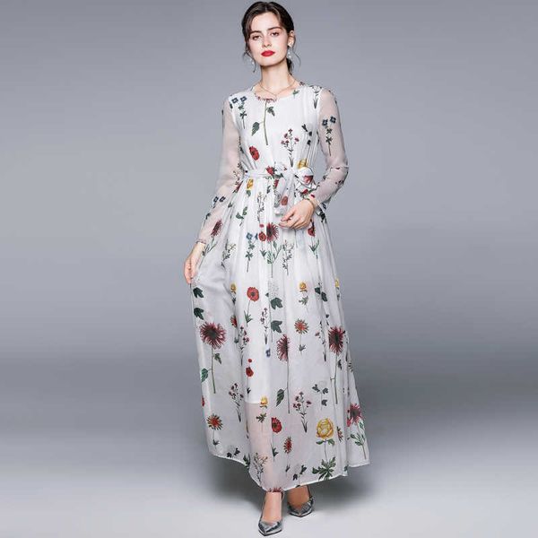 women summer designer elegant bohemian sweet foral printed long sleeve casual party robe ladies white chiffon maxi dress vestido 210525, Black;gray
women summer designer elegant bohemian sweet foral printed long sleeve casual party robe ladies white chiffon maxi dress vestido 210525, Black;gray
