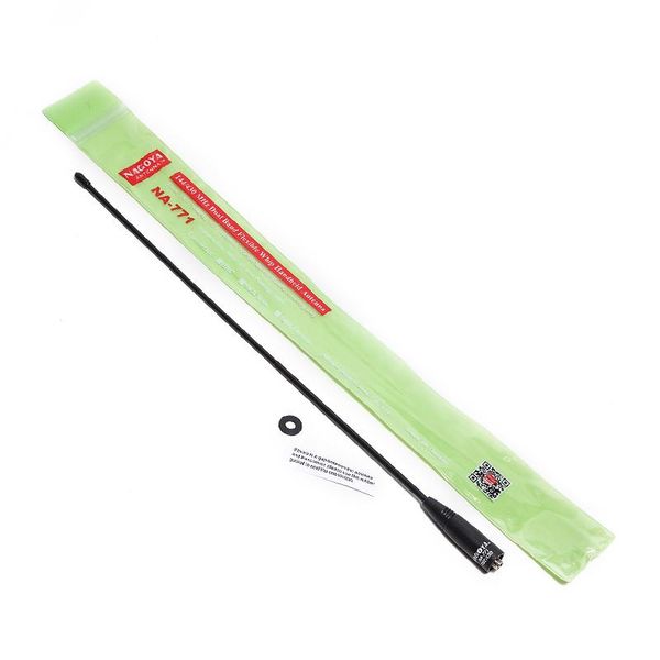 walkie talkie nagoya na-771 sma-female dual band vhf/uhf 144/430mhz antenna na771 for baofeng uv-5r tyt accessories
walkie talkie nagoya na-771 sma-female dual band vhf/uhf 144/430mhz antenna na771 for baofeng uv-5r tyt accessories