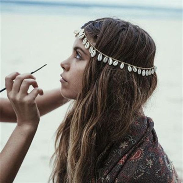 hair clips & barrettes 2021 ethnic fashion band shell pendant metal head chain bohemian tassel accessory wedding party girl beach jewelry, Golden;silver
hair clips & barrettes 2021 ethnic fashion band shell pendant metal head chain bohemian tassel accessory wedding party girl beach jewelry, Golden;silver
