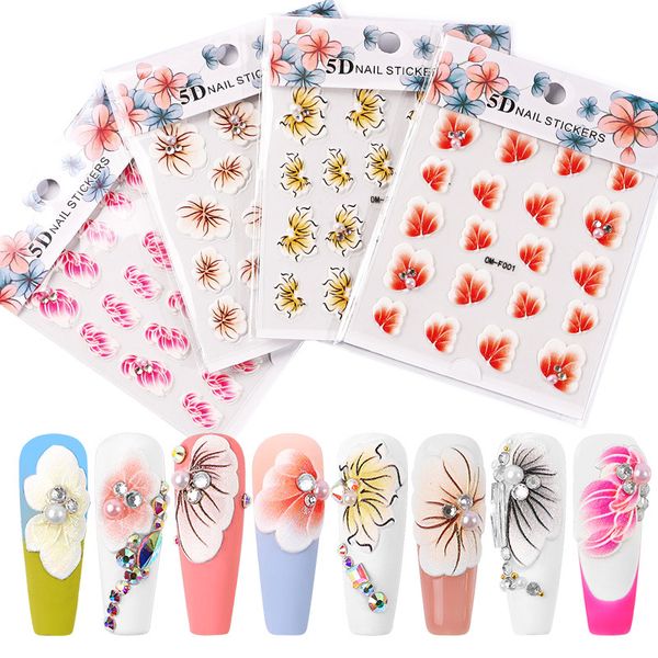 3d acrylic engraved flower nail sticker embossed fesh flower water decals empaistic nail water slide decals, Black
3d acrylic engraved flower nail sticker embossed fesh flower water decals empaistic nail water slide decals, Black