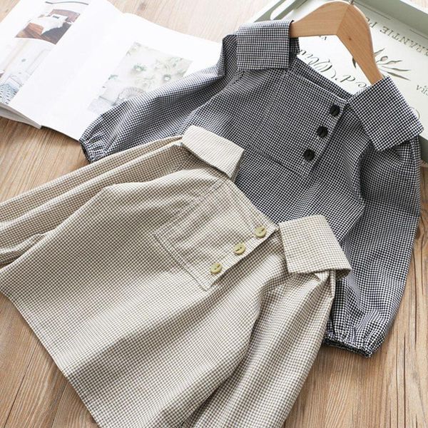 shirts casual baby girls kids blouse 2021 children long sleeve plaided turn-down collar princess basic blouses s10440, White;black
shirts casual baby girls kids blouse 2021 children long sleeve plaided turn-down collar princess basic blouses s10440, White;black