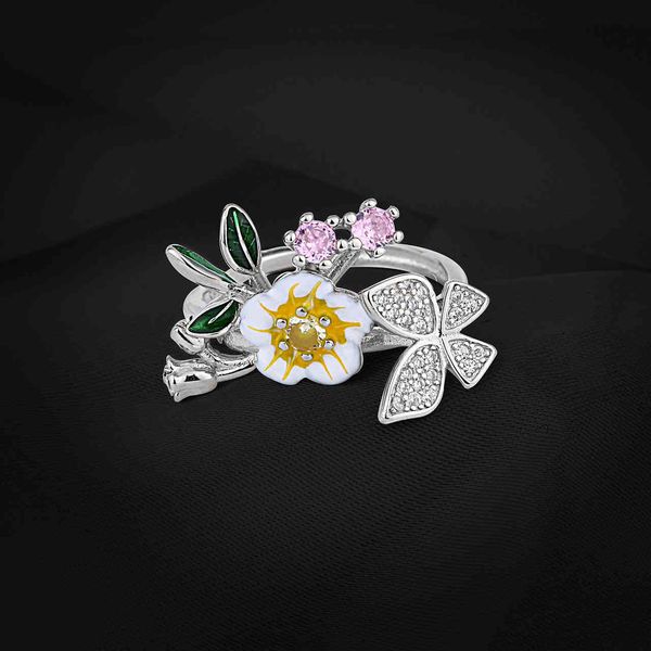 ring ins style design hip hop flower s925 sterling silver versatile fashion temperament female
ring ins style design hip hop flower s925 sterling silver versatile fashion temperament female