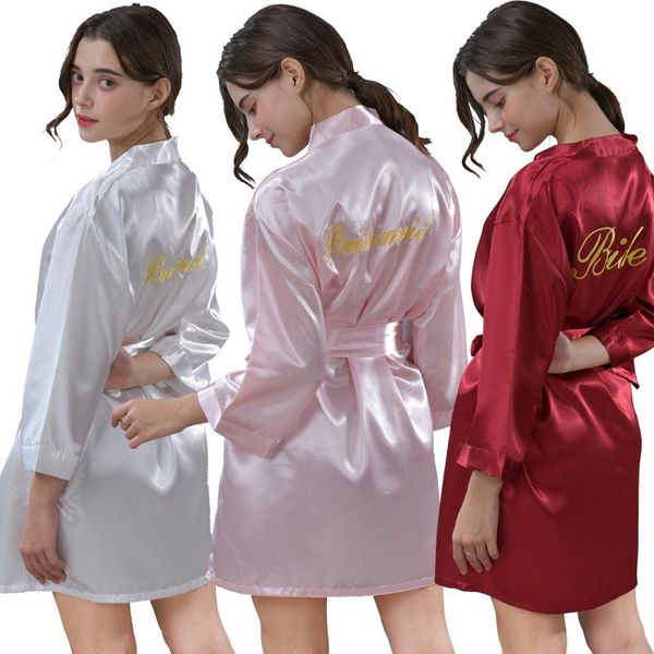 embroidery bride bridesmaid wedding robe women kimono bathrobe gown mini nightgown sleepwear silky home dressing xxl women's, Black;red
embroidery bride bridesmaid wedding robe women kimono bathrobe gown mini nightgown sleepwear silky home dressing xxl women's, Black;red