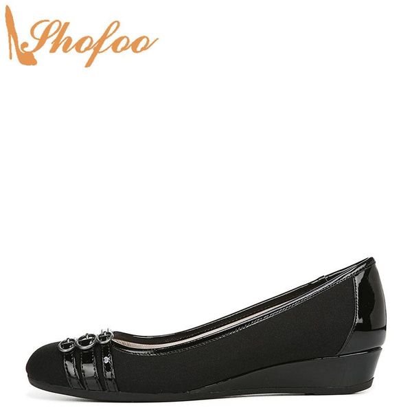 dress shoes black pumps high wedges heels women round toe slip on large size 13 15 lady spring fashion buckle strap decoration shofoo
dress shoes black pumps high wedges heels women round toe slip on large size 13 15 lady spring fashion buckle strap decoration shofoo