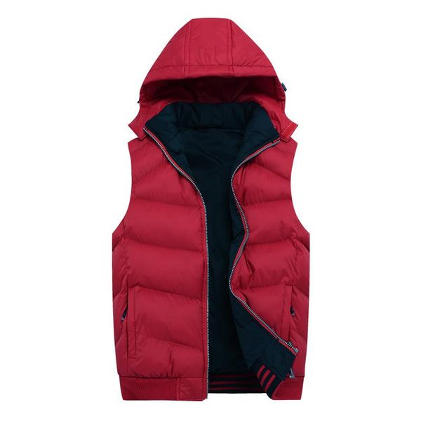men's vests mens vest jacket 2021 winter men hooded sleeveless jackets warm padded waistcoat coats plus size detachable hat gilet, Black;white
men's vests mens vest jacket 2021 winter men hooded sleeveless jackets warm padded waistcoat coats plus size detachable hat gilet, Black;white