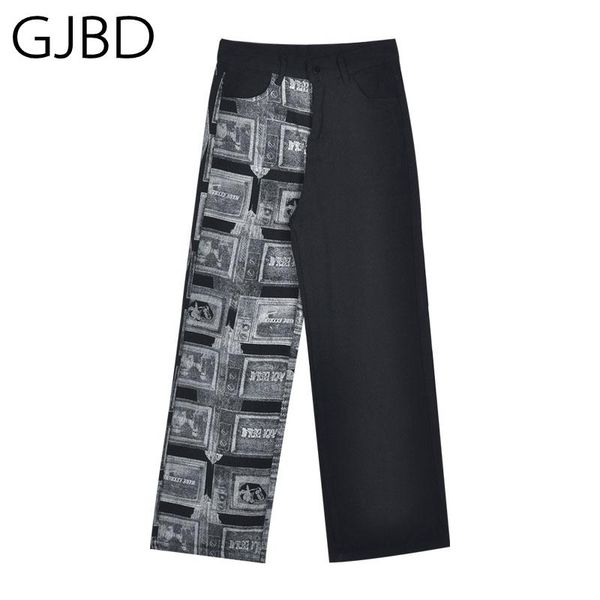 fashion y2k women's jeans splicing sense of design high waist streetwear straight pants harajuku baggy denim trouser, Blue
fashion y2k women's jeans splicing sense of design high waist streetwear straight pants harajuku baggy denim trouser, Blue