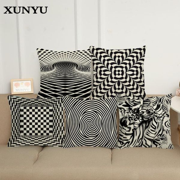 fashion geometric black white stripes pillowcase linen ethnic pillow cover bedroom 45cm*45 for car sofathrow pillows cushion/decorative
fashion geometric black white stripes pillowcase linen ethnic pillow cover bedroom 45cm*45 for car sofathrow pillows cushion/decorative
