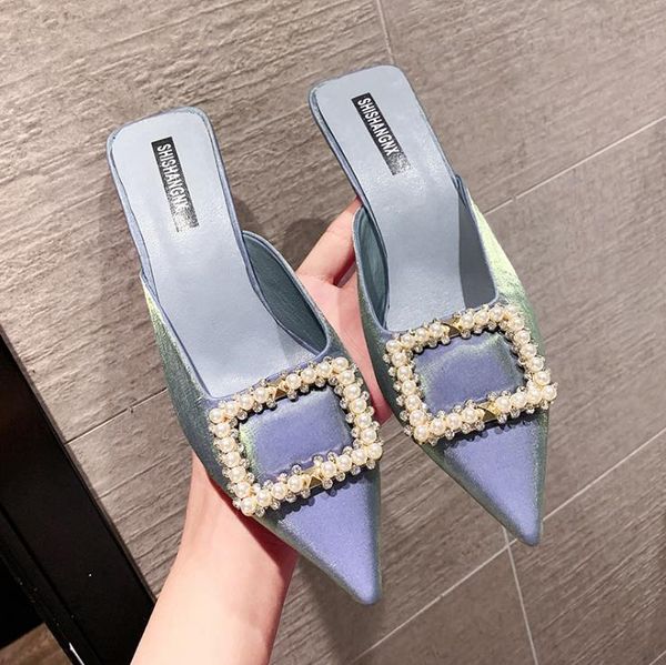 single shoe female 2021 summer slippers french style pointed shallow mouth side hollow stiletto temperament fashion one pedal half drag, Black
single shoe female 2021 summer slippers french style pointed shallow mouth side hollow stiletto temperament fashion one pedal half drag, Black
