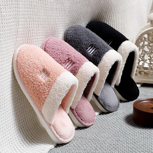 slippers women plush warm indoor house bedroom slipper autumn winter couple flat floor soft silent slides shoes, Black
slippers women plush warm indoor house bedroom slipper autumn winter couple flat floor soft silent slides shoes, Black