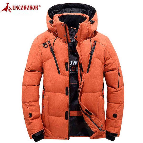 2021 men's winter warm down jacket casual snow parkas overcoat white duck down hooded coat male thicken windbreaker jacket 5xl y1103, Black
2021 men's winter warm down jacket casual snow parkas overcoat white duck down hooded coat male thicken windbreaker jacket 5xl y1103, Black