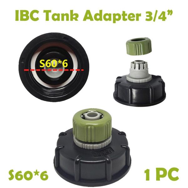 watering equipments plastic ibc tank adapter hoselock fitting s60x6 coarse threaded cap interface to 3/4"adapter connector
watering equipments plastic ibc tank adapter hoselock fitting s60x6 coarse threaded cap interface to 3/4"adapter connector