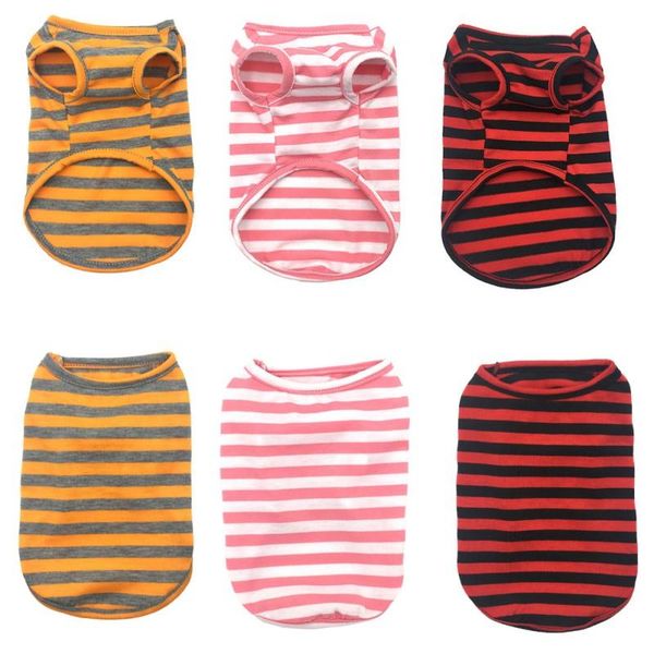 dog apparel clothes pet cotton cloth fabric a variety of sizes vest thin section striped summer 100%
dog apparel clothes pet cotton cloth fabric a variety of sizes vest thin section striped summer 100%