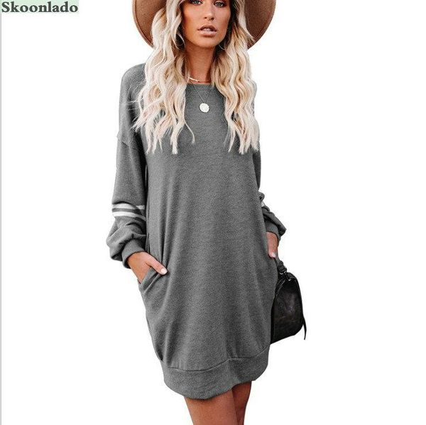 casual dresses est winter autumn long cotton sweatshirt dress plus size loose lady shirt comfortable fashion oversea design, Black;gray
casual dresses est winter autumn long cotton sweatshirt dress plus size loose lady shirt comfortable fashion oversea design, Black;gray