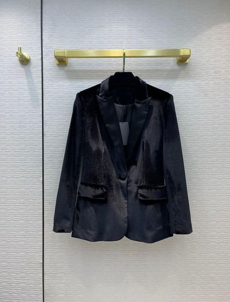 women's suits & blazers black velvet blazer coat women 3d cut lapel long sleeve coats office lady slim autumn 2021, White;black
women's suits & blazers black velvet blazer coat women 3d cut lapel long sleeve coats office lady slim autumn 2021, White;black