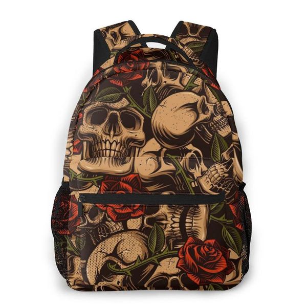 backpack noisydesigns gothic skull print school for teenager boys girls floral daypack children kids bagpack student book bags
backpack noisydesigns gothic skull print school for teenager boys girls floral daypack children kids bagpack student book bags