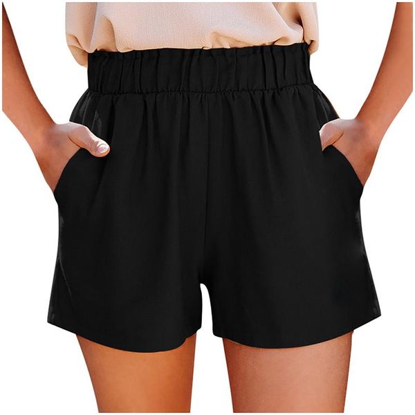 women's shorts short femme fashion casual solid color harajuku women wide leg pocket summer sports spodenki damskie, White;black
women's shorts short femme fashion casual solid color harajuku women wide leg pocket summer sports spodenki damskie, White;black