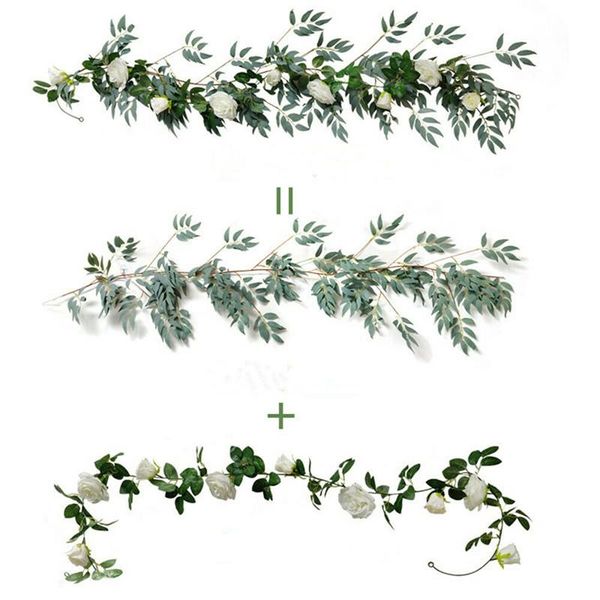 decorative flowers & wreaths 2021 artificial eucalyptus leaves garland vine wedding greenery for home wall decor
decorative flowers & wreaths 2021 artificial eucalyptus leaves garland vine wedding greenery for home wall decor
