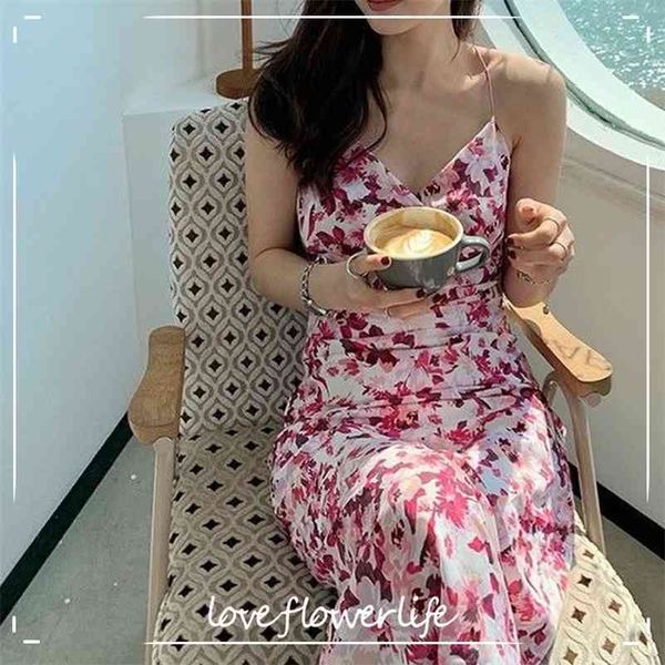 elegant strap dress women v-neck floral midi evening party female vintage korean summer 210521, Black;gray
elegant strap dress women v-neck floral midi evening party female vintage korean summer 210521, Black;gray