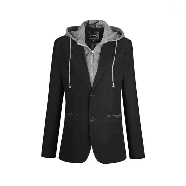 men's jackets autumn fashion man with hood blazer suit and coats, Black;brown
men's jackets autumn fashion man with hood blazer suit and coats, Black;brown