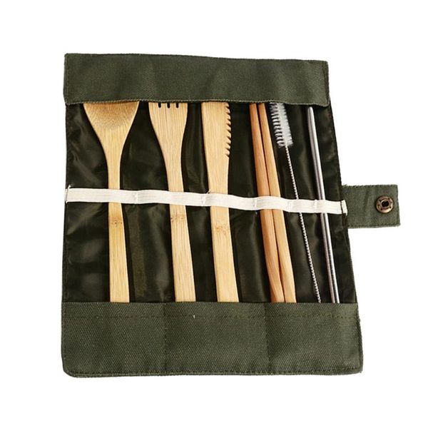 eco-friendly reusable bamboo cutlery set fork spoon chopsticks metal straw cleaning brush kit promotion dinnerware sets
eco-friendly reusable bamboo cutlery set fork spoon chopsticks metal straw cleaning brush kit promotion dinnerware sets