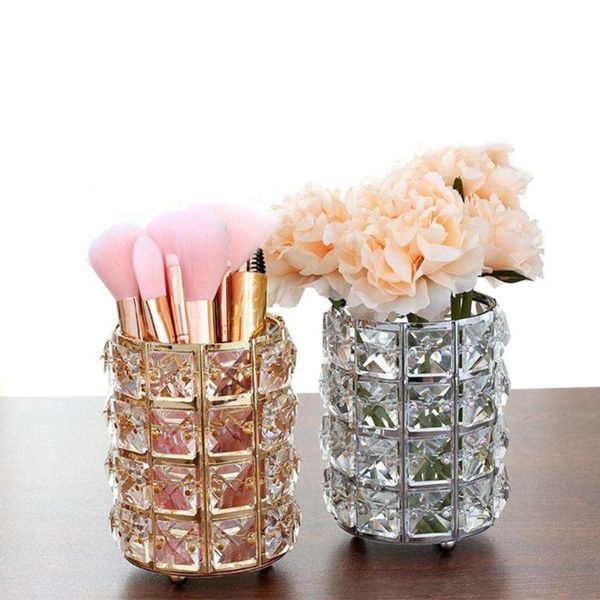 bathroom storage & organization makeup brush holder organizer drawers metal crystal cosmetic box jewelry container
bathroom storage & organization makeup brush holder organizer drawers metal crystal cosmetic box jewelry container