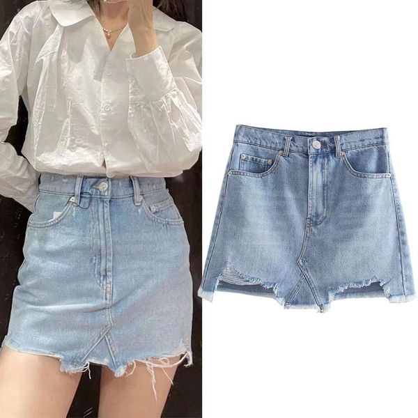 skirts 2021 summer style women's fashion all-match slim denim mini hole design short skirt blue high waist a-line, Black
skirts 2021 summer style women's fashion all-match slim denim mini hole design short skirt blue high waist a-line, Black
