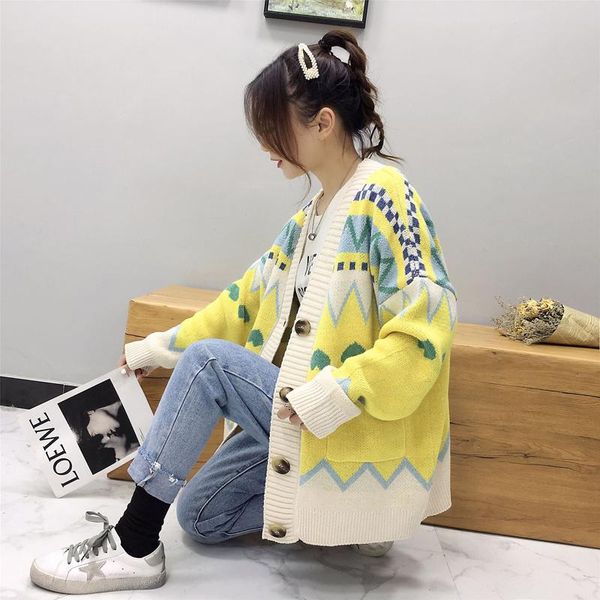 women's knits & tees cmaz real s very fairy sweater cardigan thickened mid-length autumn, White
women's knits & tees cmaz real s very fairy sweater cardigan thickened mid-length autumn, White
