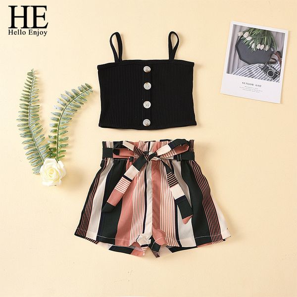 jumpsuits summer new fashion baby girls' suit sling solid color and striped shorts two-piece kids clothing set 2peq, Blue
jumpsuits summer new fashion baby girls' suit sling solid color and striped shorts two-piece kids clothing set 2peq, Blue
