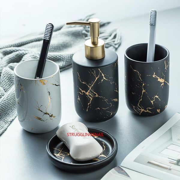 bath accessory set imitation marble ceramics bathroom accessories soap dispenser/toothbrush holder/tumbler/soap dish products
bath accessory set imitation marble ceramics bathroom accessories soap dispenser/toothbrush holder/tumbler/soap dish products