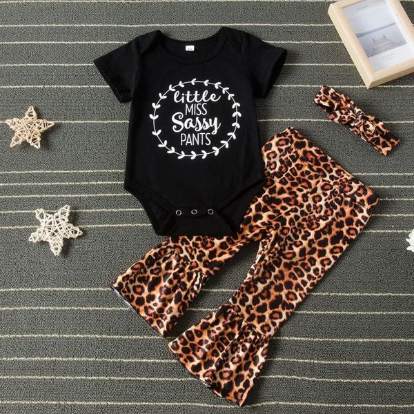 clothing sets 2021 baby girl clothes summer tracksuit for children girls romper + leopard flared pants kids 1-6 years, White
clothing sets 2021 baby girl clothes summer tracksuit for children girls romper + leopard flared pants kids 1-6 years, White