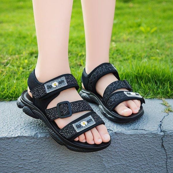 sandals 2021 summer children girls casual fashion beach boys outdoor soft-soled lightweight student shoes, Black;red
sandals 2021 summer children girls casual fashion beach boys outdoor soft-soled lightweight student shoes, Black;red