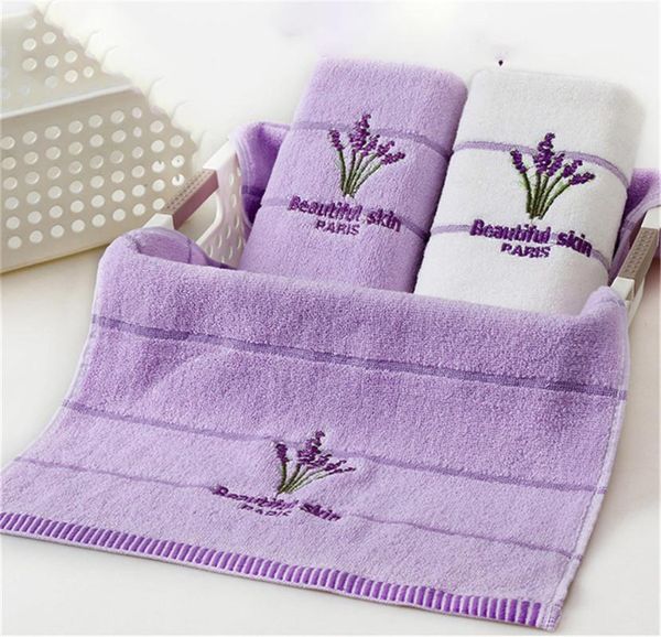 towel 1/2 pcs romantic lavender cotton for women girl soft absorbent bath face hair shower towels 33*70cm
towel 1/2 pcs romantic lavender cotton for women girl soft absorbent bath face hair shower towels 33*70cm