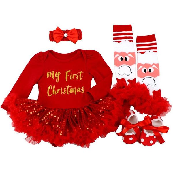 clothing sets born christmas costumes 4pcs/set baby xmas party cotton sequin rompers 0-24m infant jumpsuit princess girls outfit, White
clothing sets born christmas costumes 4pcs/set baby xmas party cotton sequin rompers 0-24m infant jumpsuit princess girls outfit, White