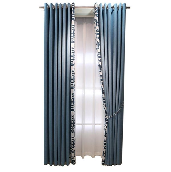 custom 2021 stylish nordic minimalist modern blue stitching curtains living room bedroom study window shading customization curtain & drapes
custom 2021 stylish nordic minimalist modern blue stitching curtains living room bedroom study window shading customization curtain & drapes