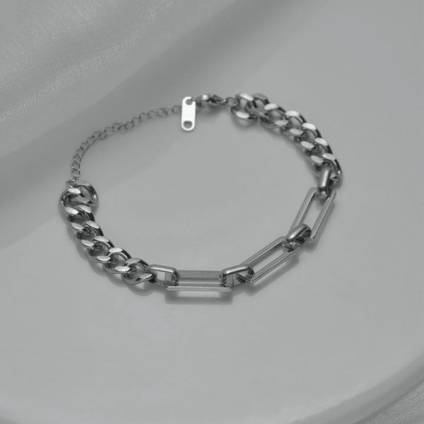 charm bracelets no fade women men chain bracelet stainless steel curb cuban link bangle for male hiphop trendy wrist jewelry gifts, Golden;silver
charm bracelets no fade women men chain bracelet stainless steel curb cuban link bangle for male hiphop trendy wrist jewelry gifts, Golden;silver