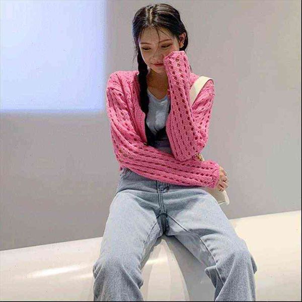 Women Sweater Arrivals Cardigans Korean Chic Candy Colors Temperament Long Sleeve Short Tunic Knitted Tops, White;black
Women Sweater Arrivals Cardigans Korean Chic Candy Colors Temperament Long Sleeve Short Tunic Knitted Tops, White;black