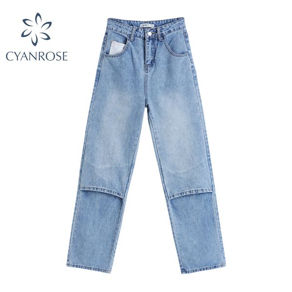 women's loose denim pants straight jeans retro streetwear y2k blue wide leg trousers wash spliced harajuku casual long pant 210417
women's loose denim pants straight jeans retro streetwear y2k blue wide leg trousers wash spliced harajuku casual long pant 210417
