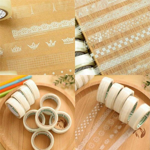 other arts and crafts 5pcs diy washi paper lace decorative sticky sticker masking adhesive tape
other arts and crafts 5pcs diy washi paper lace decorative sticky sticker masking adhesive tape