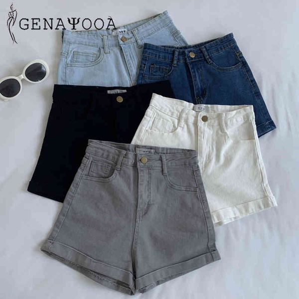 genayooa skinny denim solid high waist jeans summer korean cotton black white washed shorts women 210417, White;black
genayooa skinny denim solid high waist jeans summer korean cotton black white washed shorts women 210417, White;black